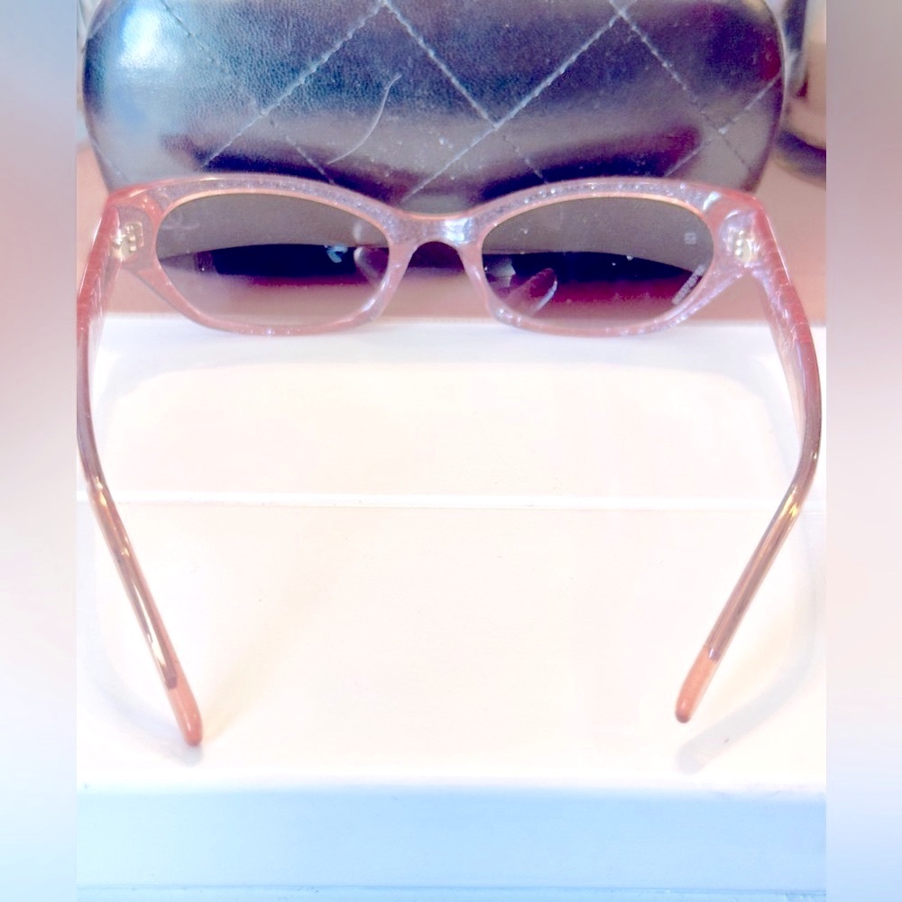 Pink Chanel Sunglasses w COA - Picture 7 of 9